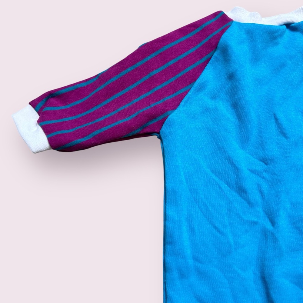 Vintage Hand Made Disney Minnie Mouse Blue and Purple Kids One Piece - Picture 8 of 9